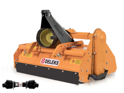 grondfrees voor het hakken en mengen van het strooisel van pluimveebedrijven en koeienstallen pavo 140