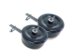 2 wielen met bevestigingspunten voor cultivator