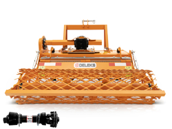 grondfrees met kruimelrol voor tractoren mod. dfu 100