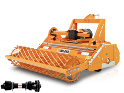 grondfrees met kruimelrol voor tractor mod dfu 120