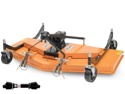 sikkelmaaier cirkelmaaier met 3 horizontale messen voor tractoren 180cm mod. dm 180