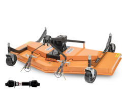 sikkelmaaier cirkelmaaier met 3 horizontale messen voor tractoren 120cm mod. dm 120