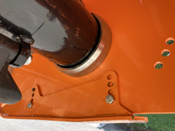 hydraulisch verschuifbare klepelmaaier met hamerklepels zware uitvoering model toro 200