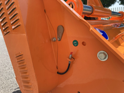 hydraulisch verschuifbare klepelmaaier met hamerklepels zware uitvoering model toro 200