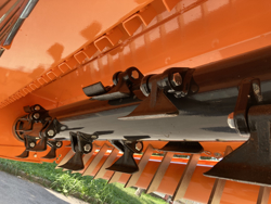 hydraulisch verschuifbare klepelmaaier met hamerklepels zware uitvoering model toro 220