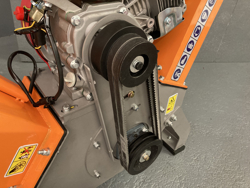 benzine hakselaar met b&s motor mod. dk 500 bs