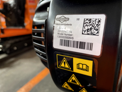 benzine hakselaar met b&s motor mod. dk 500 bs