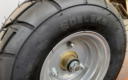 benzine hakselaar met b&s motor mod. dk 500 bs