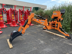 minigraafmachine voor tractoren met 3 punts opname mod drs 2000