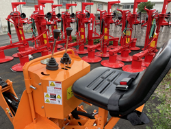 minigraafmachine voor tractoren met 3 punts opname mod drs 2000