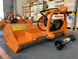 klepelmaaier met hydraulische zijdelingse verschuiving voor middelgrote tractoren