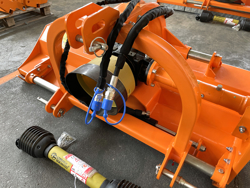 klepelmaaier met hydraulische zijdelingse verschuiving voor middelgrote tractoren