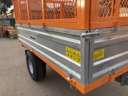 driezijdige kipper kiepaanhanger voor tractoren mod rm 14t3s