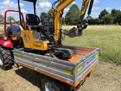 driezijdige kipper kiepaanhanger voor tractoren mod rm 14t3s