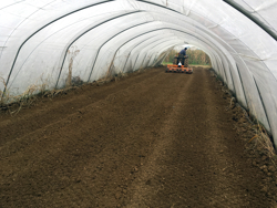 grondfrees met kruimelrol voor tractor mod dfu 160