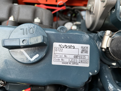 mini graafmachine met toebehoren 1 ton mod m100