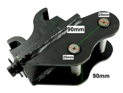 mechanische snelwissel voor mini graafmachine