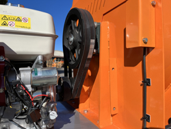 benzine houtversnipperaar hakselaar met lifan motor mod dk 900 lifan