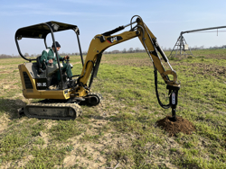 hydraulische grondboor voor minigraafmachine grhd