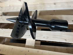 boomstronk schaaf voor hydraulische grondboor zhd 245/305