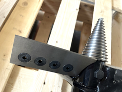 boomstronk schaaf voor hydraulische grondboor zhd 245/305