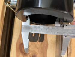 boomstronk schaaf voor hydraulische grondboor zhd 245/305