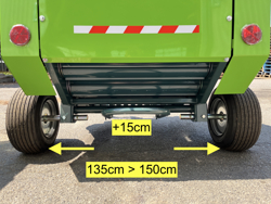 mini ronde balenpers voor tractoren 870