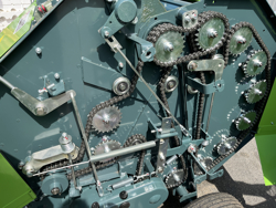 mini ronde balenpers voor tractoren 870