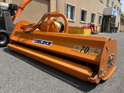 klepelmaaier hyadraulisch zijdelings verschuifbaar voor middelzware tractoren leopard 180 sph