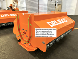 hydraulische klepelmaaier voor mini graafmachine mod. arm 100