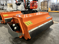 hydraulische klepelmaaier voor mini graafmachine mod. arm 100