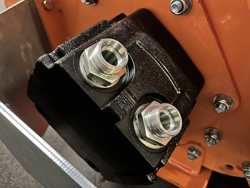 hydraulische klepelmaaier voor mini graafmachine mod. arm 120