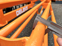 rotorkopeg met kooirol voor tractoren 30 70 pk