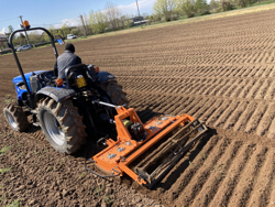 rotorkopeg met kooirol voor tractoren 30 70 pk