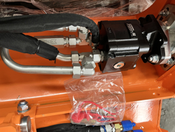 hydraulische klepelmaaier voor mini graafmachine mod. arh 100