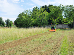 klepelmaaier met hydraulische zijdelingse verschuiving voor middelzware tractoren