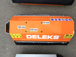 hydraulisch aangedreven klepelmaaiers voor mini graafmachines mod. ar 80