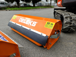 hydraulisch aangedreven klepelmaaiers voor mini graafmachines mod. ar 100