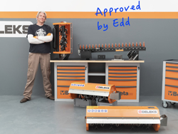 hydraulisch aangedreven klepelmaaiers voor mini graafmachines mod. ar 100