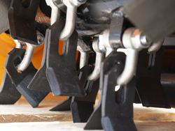 hydraulisch aangedreven klepelmaaiers voor mini graafmachines mod. ar 100