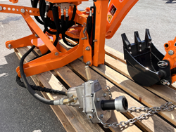 minigraafmachine voor tractoren incl graafbak mod drs 1000