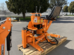 minigraafmachine voor tractoren incl graafbak mod drs 1000t