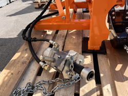 minigraafmachine voor tractoren incl graafbak mod drs 1000t