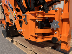 minigraafmachine voor tractoren incl graafbak mod drs 1000t