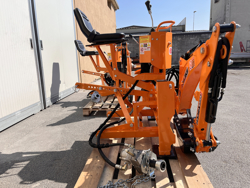 minigraafmachine voor tractoren incl graafbak mod drs 1000t