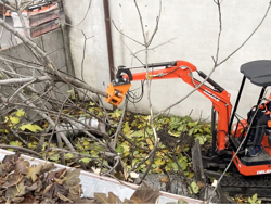 kapgrijper boomschaar grijper voor minigraafmachine cf 10