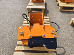 velkop boomschaar grijper met rotator voor minigraafmachine cf 10r