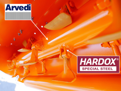 klepelmaaier voor tractoren zoals kubota carraro 100cm mod ape 100 sx