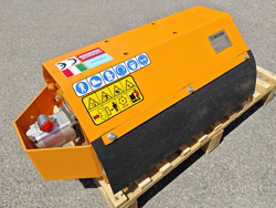 hydraulisch aangedreven klepelmaaiers voor min graafmachines mod. ars 60