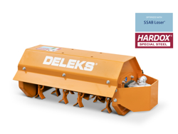 hydraulisch aangedreven klepelmaaiers voor min graafmachines mod. ars 100